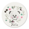 thumbnail image 1 of Diatomite Absorbent Coasters, Heat Insulating Moisture Absorbent Coasters, Cartoon Animal Series 06, 1 of 3