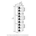 thumbnail image 6 of 9-Tier Multimedia Storage Tower with Adjustable Shelves for DVDs, CDs & Games, 6 of 6
