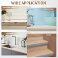 thumbnail image 5 of Uxcell Wall Corner Protector 2.4" x 29.5 ft, Self Adhesive Wall Guard Brown, 5 of 5