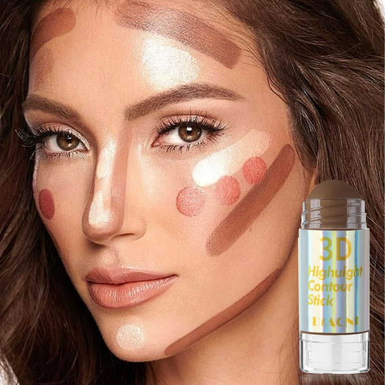 Kokovifyves Portable Size Repair Stick Suitable for Beginners Matte Decorate Facial Contours