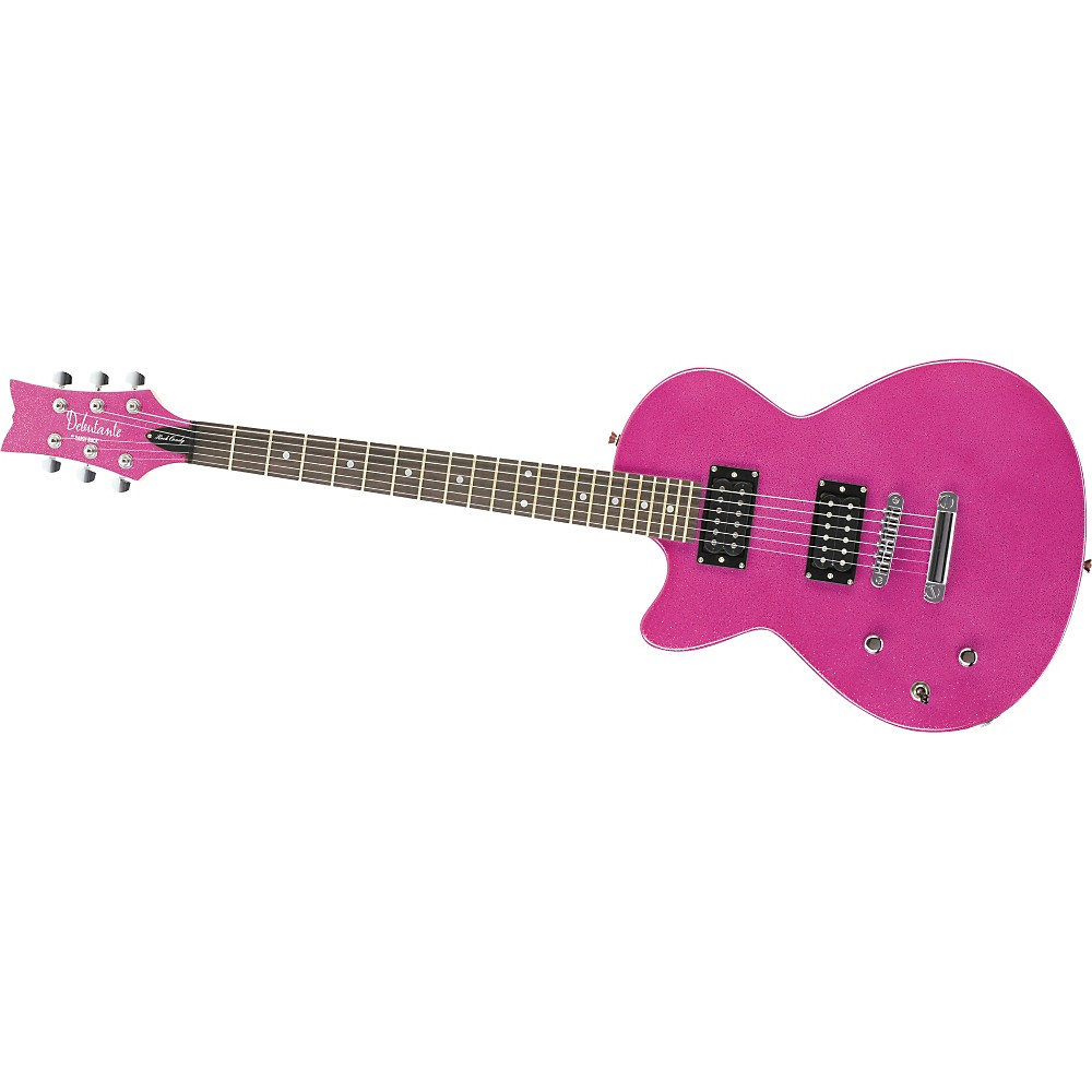 Daisy Rock Debutante Rock Candy Guitar LeftHanded Electric Guitar Atomic Pink