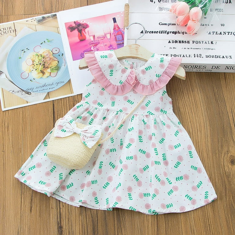 Lindreshi Baby Girl Dresses Clearance Toddler Kids Baby Girls