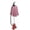 Red, variant on 1800W Professional Garment Steamer with 3L Removable Water and Hanger, Adjustable Height Standing Steamer for Clothes, Steaming Wrinkle Remover, 60s Heat-up, 90 Mins Continuous Steaming