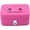 Pink, variant on Small Safe with Key, Portable Safe Metal Money Box, Small Money Box, Cash Box With Lock And Slot, Metal Cash BoxKey Lock Security Box, Metal Cash Box Money Bank For Daily S Coin Collection, Black