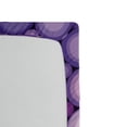 thumbnail image 2 of Ambesonne Modern Fitted Sheet, Geometric Violet Circles, Twin XL Size, Pale Pink Purple, 2 of 2
