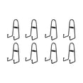 thumbnail image 1 of 8 Pack Wall Mount Plate Display Stands, Medium Wall Easel Holder Plate Hanger Vertical Plate Stand Holders Wine Rack, 1 of 7