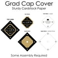 thumbnail image 5 of Big Dot of Happiness Tassel Worth The Hassle - Gold - 2026 Graduation Cap Decorations Kit - Grad Cap Cover, 5 of 8