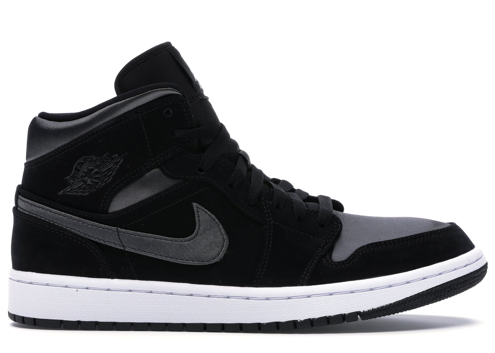 air jordan 1 mid se black grey