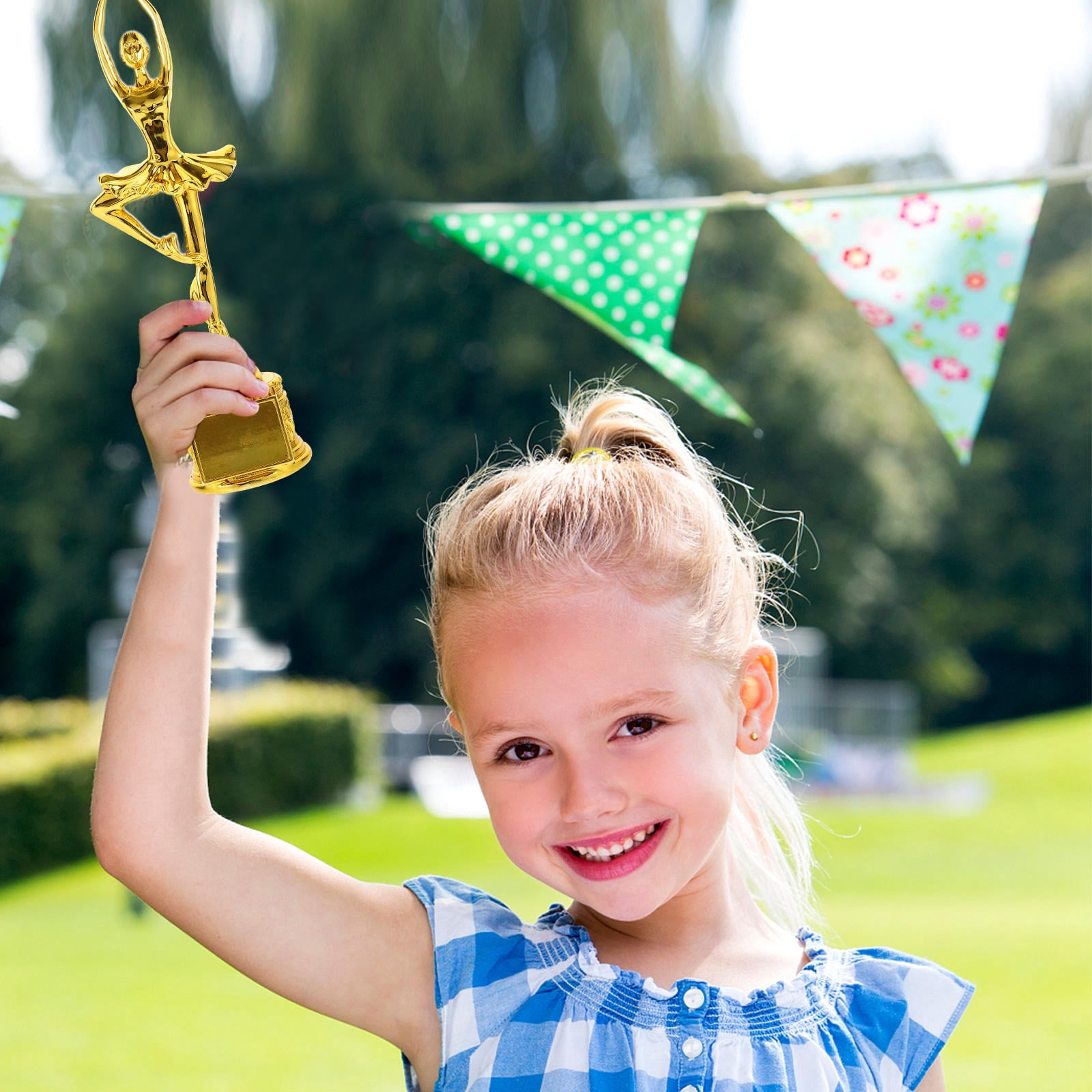 ADDHAT Participation Trophy Souvenir for Dance Competitions 1Pack 11.0x2.6x2.6in