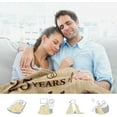 thumbnail image 2 of 50th Anniversary Blanket Gifts - Gift for 50th Wedding Anniversary - Golden 50 Years of Marriage Gifts for Dad, Mom, Grandpa, Grandma, Grandparents - 50th for Husband Wife 60"X 50", 2 of 5
