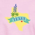 thumbnail image 3 of CafePress - Texas State Outline Bluebonnet Flower T Shirt - Women's Classic T-Shirt, 3 of 4
