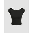 thumbnail image 2 of Open Back Crop Top, 2 of 7