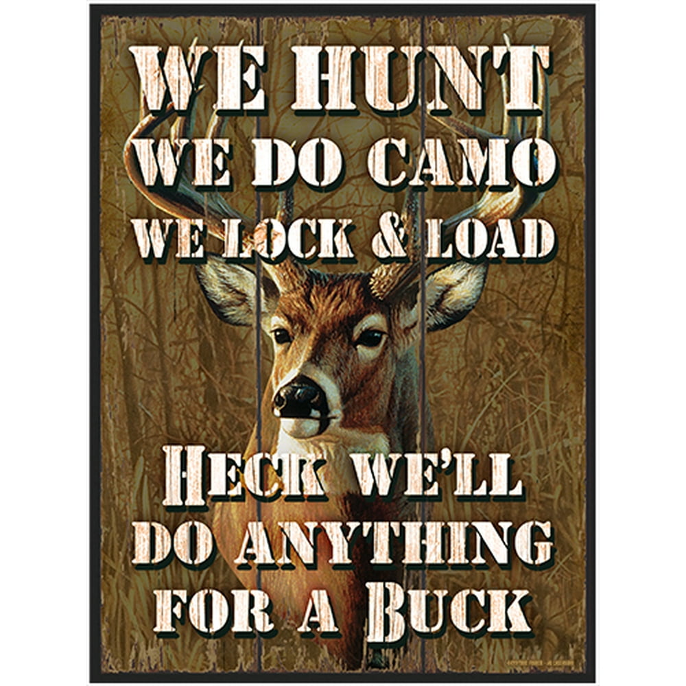 Anything For A Buck Novelty Sign | Indoor/Outdoor | Funny Home Décor ...