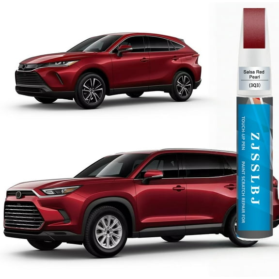 3Q3 Dark Red/Salsa Red Pearl Touch Up Paint for Toyota, Car Paint Pen Scratch Repair Two-In-One Touch Up Paint, Premium Car Scratch Remover for Deep Scratches