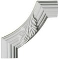 thumbnail image 1 of Ekena Millwork PML06X06AC 6 In. W X 6 In. H X 1.12 In. P Architectural Reeded Acanthus Leaf Panel Moulding Corner, 1 of 1