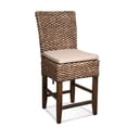 thumbnail image 2 of Bowery Hill Contemporary 23" Counter Height Chair in Hazlenut, 2 of 4