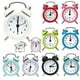 thumbnail image 1 of Alarm Clock Lilone Twin Bell Loud For Heavy Sleepers Bedroom Light Yellow Mini, 1 of 5
