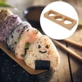 thumbnail image 4 of Onigiri 3 Cavidades Musubi Prensa Onigiri Molde Arroz Shaper Musubi Ball Sushi Maker Herramienta De Molde Para El Hogar DIY, 4 of 7