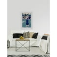 thumbnail image 4 of Crossing in Blue Framed Painting Print, 4 of 6