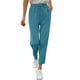 thumbnail image 2 of WILLBEST Pantalones Casuales de Verano para Mujer, Ligeros, Cómodos, Transpirables, para Playa, con Bolsillo para Uso Diario. Extra Grande, 2 of 7