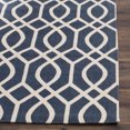 thumbnail image 3 of SAFAVIEH Cedar Brook Dubhan Geometric Cotton Area Rug, Navy/Ivory, 5' x 8', 3 of 8