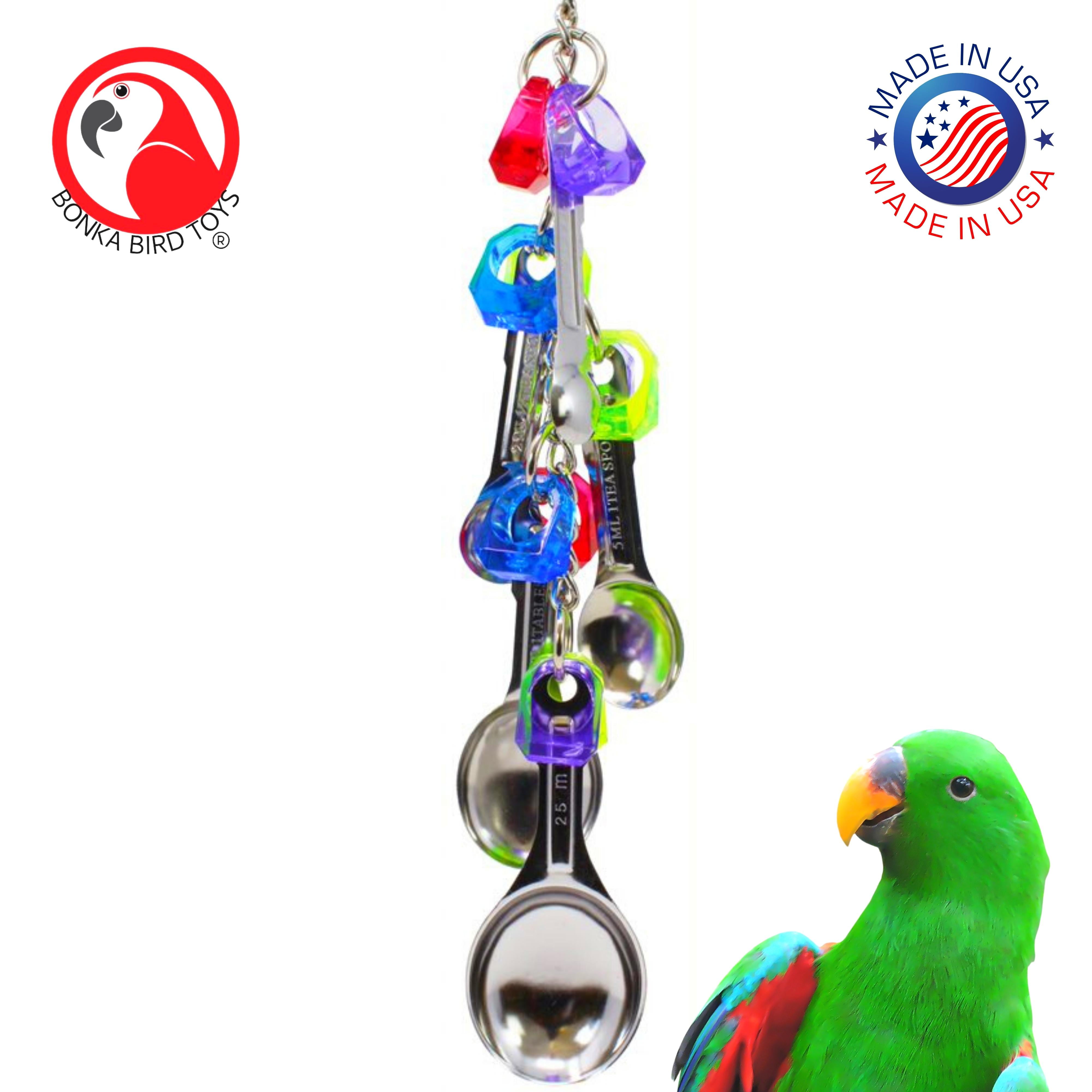 Pack 12 Nickel Plated Pear Links bird parrot cage toy craft hook Hardware parts 