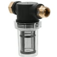 thumbnail image 2 of Washing Machine Water Filter High-pressure Connection Fitting for Pressure Washers and Garden with US Standard (Black), 2 of 6