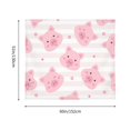 thumbnail image 3 of Pofeuu Cartoon Pig Print Wall Tapestry Decoration Wall Hanging Tapestry 60 x 51 Inch, 3 of 6