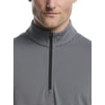 thumbnail image 4 of Ben Hogan Men's & Big Men's Performance Long Sleeve Feeder Stripe Golf Mock Neck 1/4 Zip Sweater, Size S-5XL, 4 of 5