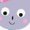 White with Speckles, variant on Inktastic Cute Robot, Purple Robot, Funny Robot, Silly Robot Girls Toddler Dress