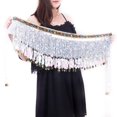 thumbnail image 1 of XIHERB Belly Dance Belt Borlas Falda Bailarina De Lentejuelas, 1 of 4