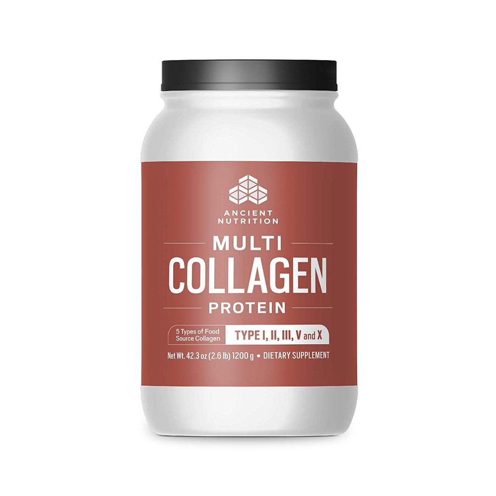 Ancient Nutrition Multi Collagen Protein Powder, 5 Types of Food Source