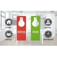 thumbnail image 6 of Muka 10 Pcs Vacant Occupied Sign Plastic Double Sided Door Knob Hanger Sign for Hotel Office Conference Room, 6 of 8