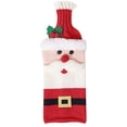 thumbnail image 1 of Funda Navideña para Botella Vino Tejida Nuevo (Papá Noel), 1 of 4