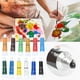 thumbnail image 5 of Juego de pintura acrílica de 12 piezas juego de pigmentos de dibujo portátil pintura al óleo DIY para adultos y niños suministros de artesanía de arcilla de madera de ANGGREK Otros, 5 of 8