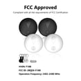 thumbnail image 3 of 4 Pack Air Tracker Bluetooth Item Tracker Tags, Item Locator Works for Apple Find My App (iOS Only), with Power Switch, IP68 Waterproof, 4 Protective Cases & 4 Extra Batteries, 3 of 10