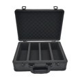 thumbnail image 1 of Caja de almacenamiento de tarjetas clasificadas, estuche para tarjetas deportivas, protector con divisores, estuche portátil para tarjetas de juego, 4 ranuras para tarjetas, 1 of 8