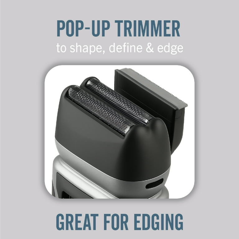 Titanium Edge Beard & Body Compact Shaver – Men's Electric Groomer