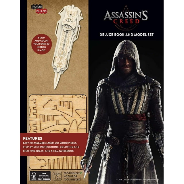 IncrediBuilds: Assassin's Creed Deluxe Book and Model Set