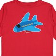 thumbnail image 4 of Inktastic Jet Airplane Childs Plane Boys or Girls Long Sleeve Toddler T-Shirt, 4 of 5