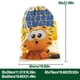 thumbnail image 3 of Garfield (2) Bolsa de regalo con cierre de cinta navideño para decoración de Navidad,39cm×30 cm., 3 of 6