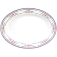 thumbnail image 1 of Excellante Rose Melamine Dinnerware Collection 7 oz, 9" x 6 3/4" Deep Platter, Comes in Dozen, 1 of 2