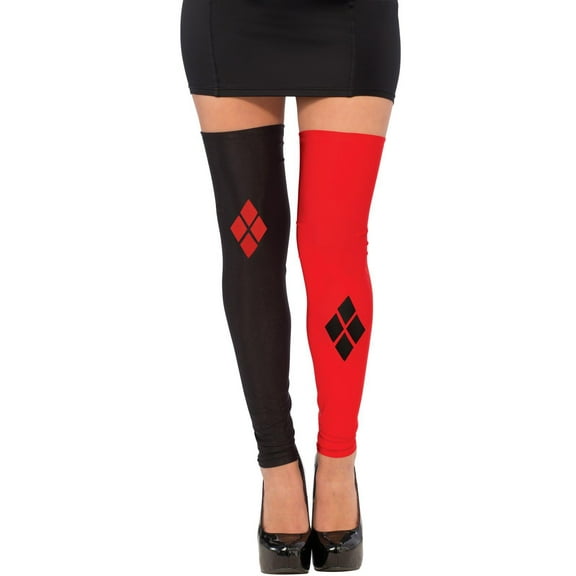 Harley Quinn Womens Thigh High Stockings