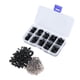 thumbnail image 1 of Boxes/284pcs Plastic Doll Eyes Noses Safe Eyes Noses for DIY Puppet Bear Craft, 1 of 5
