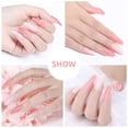 thumbnail image 6 of No-Base Extension Gel Set S286-01N - Quick Nail Extension Gel Kit with Stickers & Glue, Acrylic Nail Enhancement Set 30Ml, Nail Extension Easter Mother'S Day False Nail Makeup Organizers, 6 of 9