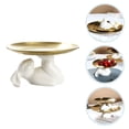 thumbnail image 4 of Stainless Steel Jewelry Tray Rabbit Design Ring Holder Decorative Ring Display Tray, 4 of 8