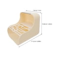 thumbnail image 2 of unbranded Comedero De Para Conejos Beige Con Base Estable Para Jaulas De Pequeños, 2 of 7