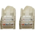 thumbnail image 3 of Eaton Tripp Lite Series Cat6 Gigabit Snagless Molded (UTP) Ethernet Cable (RJ45 M/M), PoE, White, 6-in. (15.24 cm), 3 of 5