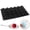 B, variant on 3D Raspberry Silicone Molds for Mousse Cake - 6 Cavity Fruit Pudding Raspberry Mold for Baking Pastry, Ice Cream, Cake Decoration Mould Supplies -White