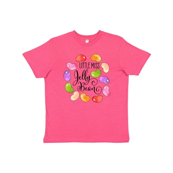 Inktastic Little Miss Jelly Bean Youth T-Shirt